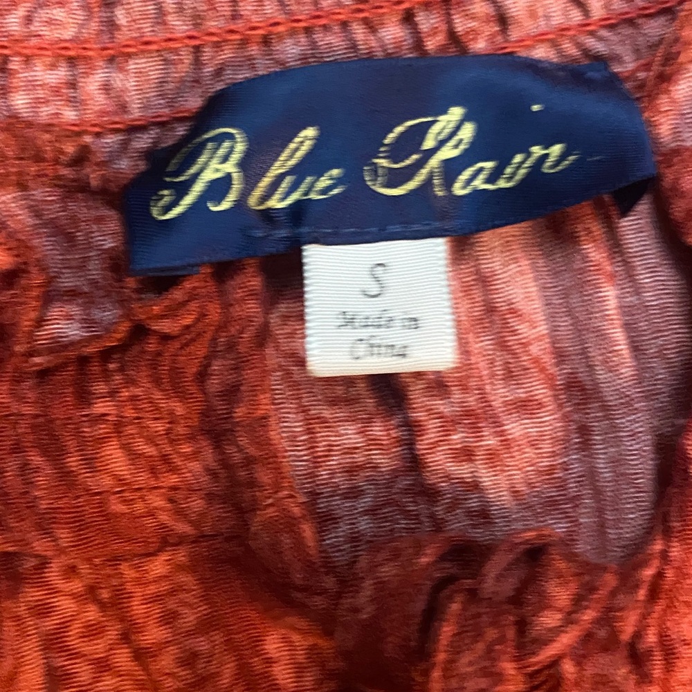 🎁Blue Rain Terracotta Patterned Blouse - Picture 4 of 6